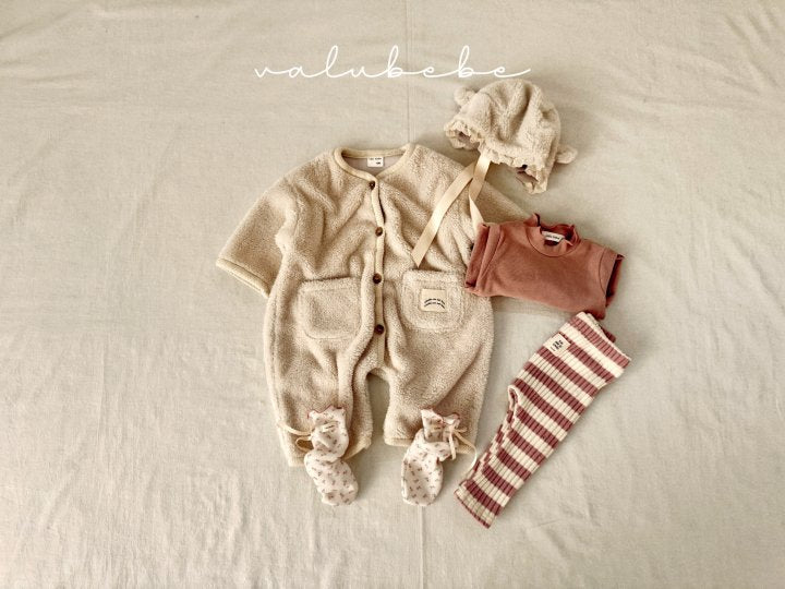 【valubebe】 Pocket Rounding Tumble Suit (Bebe)