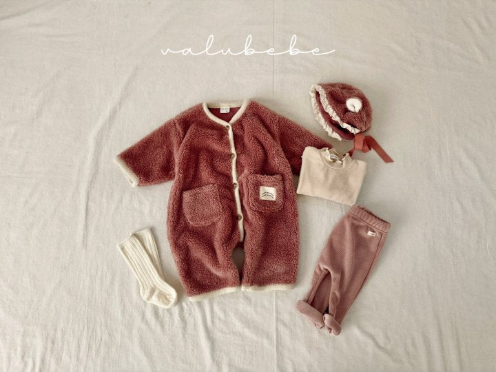 【valubebe】 Pocket Rounding Tumble Suit (Bebe)
