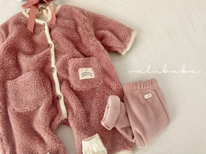 【valubebe】 Pocket Rounding Tumble Suit (Bebe)