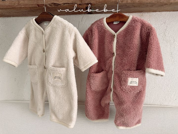 【valubebe】 Pocket Rounding Tumble Suit (Bebe)