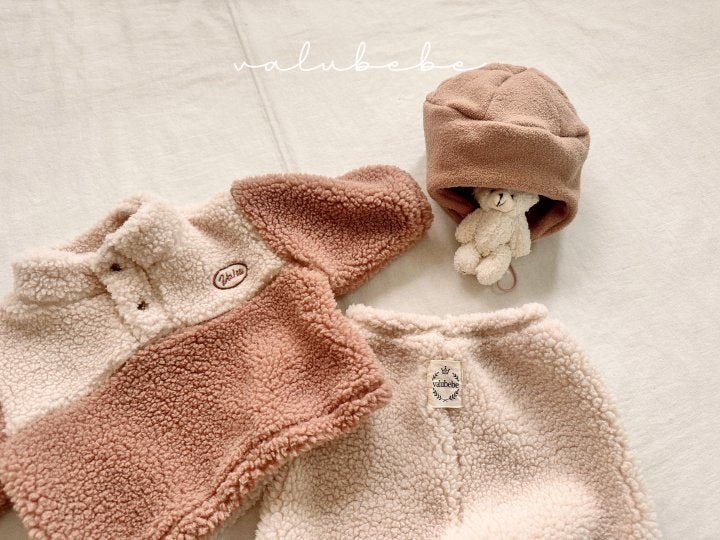【valubebe】 Fleece military hat (bebe)