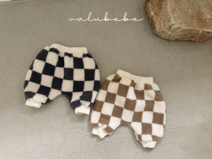 【valubebe】 Big Check Dumble Jogger Pants (Bebe)