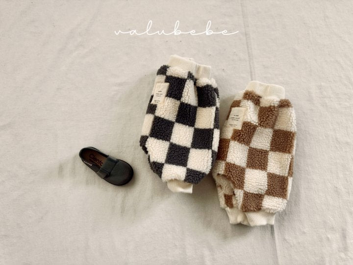 【valubebe】 Big Check Dumble Jogger Pants (Bebe)