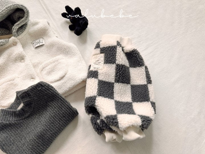 【valubebe】 Big Check Dumble Jogger Pants (Bebe)