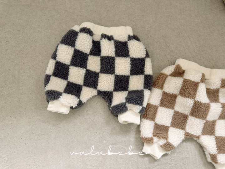 【valubebe】 Big Check Dumble Jogger Pants (Bebe)