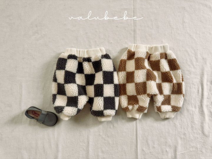 【valubebe】 Big Check Dumble Jogger Pants (Bebe)