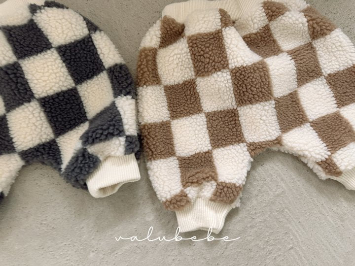 【valubebe】 Big Check Dumble Jogger Pants (Bebe)