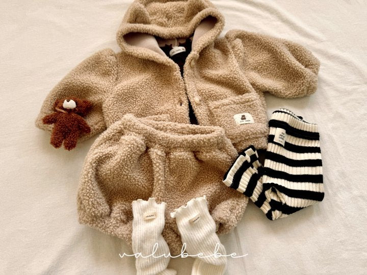 【valubebe】 Striped Leggings 25 (Bebe)