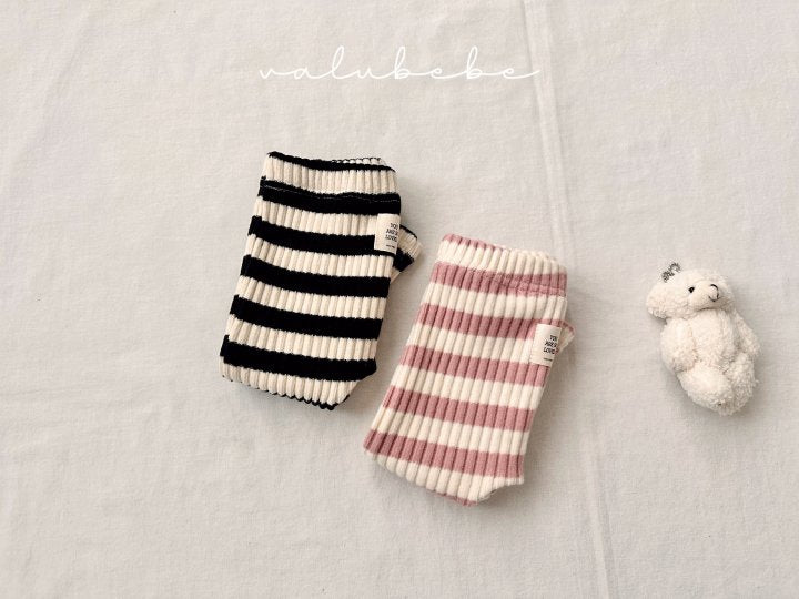 【valubebe】 Striped Leggings 25 (Bebe)