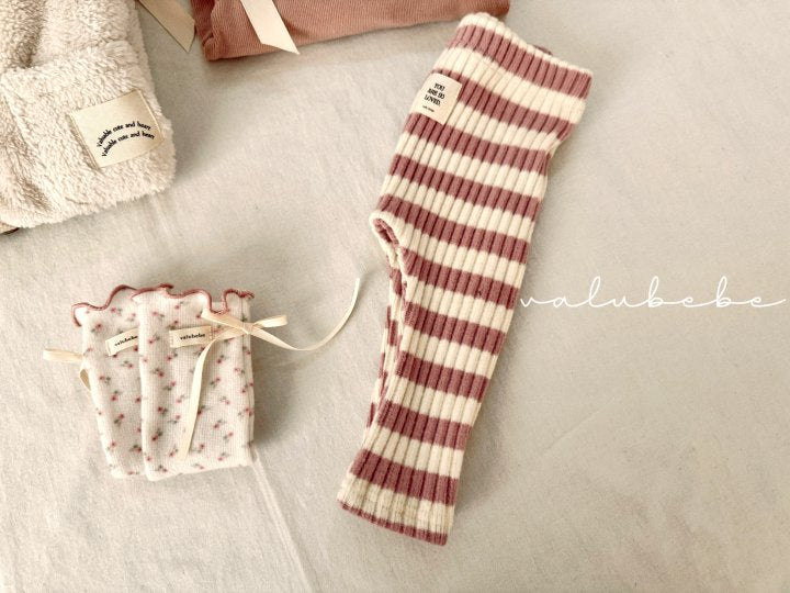 【valubebe】 Striped Leggings 25 (Bebe)