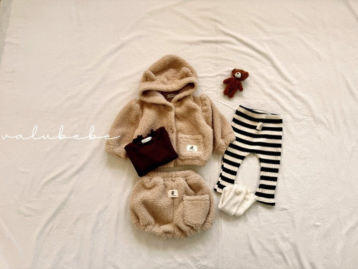【valubebe】 Striped Leggings 25 (Bebe)