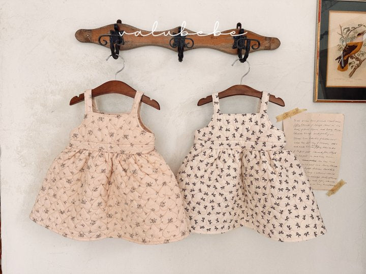【valubebe】 Shushu quilted one-piece (bebe)