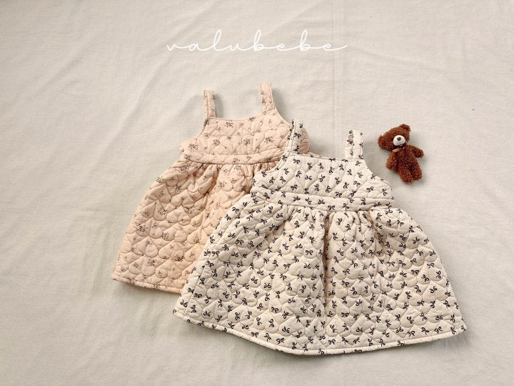 【valubebe】 Shushu quilted one-piece (bebe)
