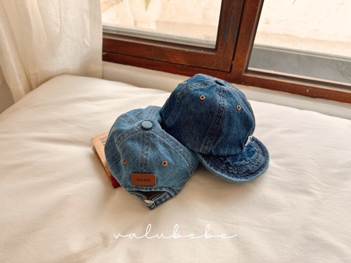 【valubebe】 B Denim Cap (Bebe)