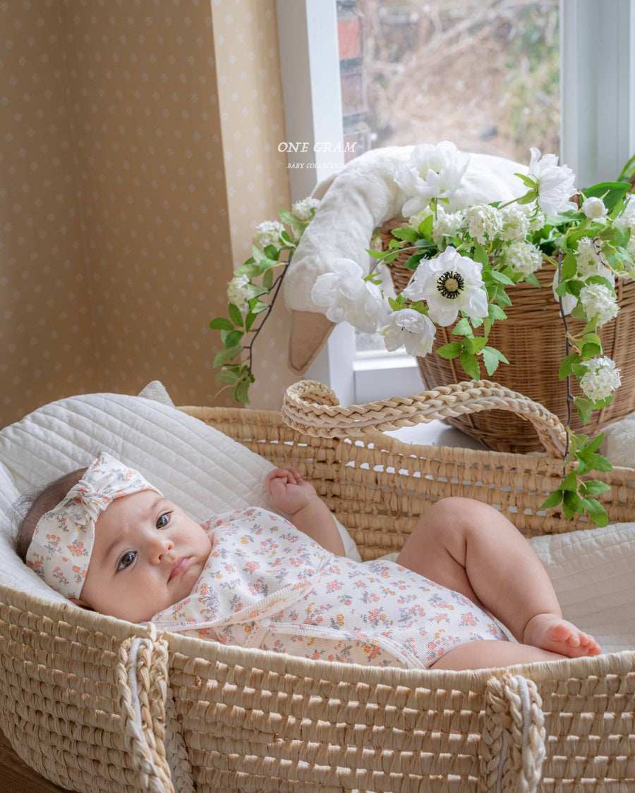 【one gram】 lily bib　　※クーポン使用で表示価格よりさらに10%OFF！4月20日（日）23：59まで！クーポンコード：april10