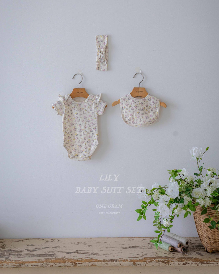 【one gram】 lily suit　※クーポン使用で表示価格よりさらに10%OFF！4月20日（日）23：59まで！クーポンコード：april10