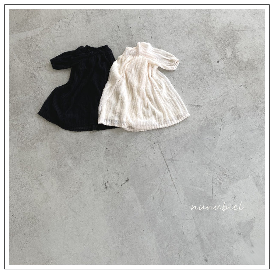 【nunubiel】 chiffon dress　