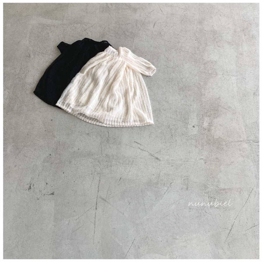 【nunubiel】 chiffon dress　