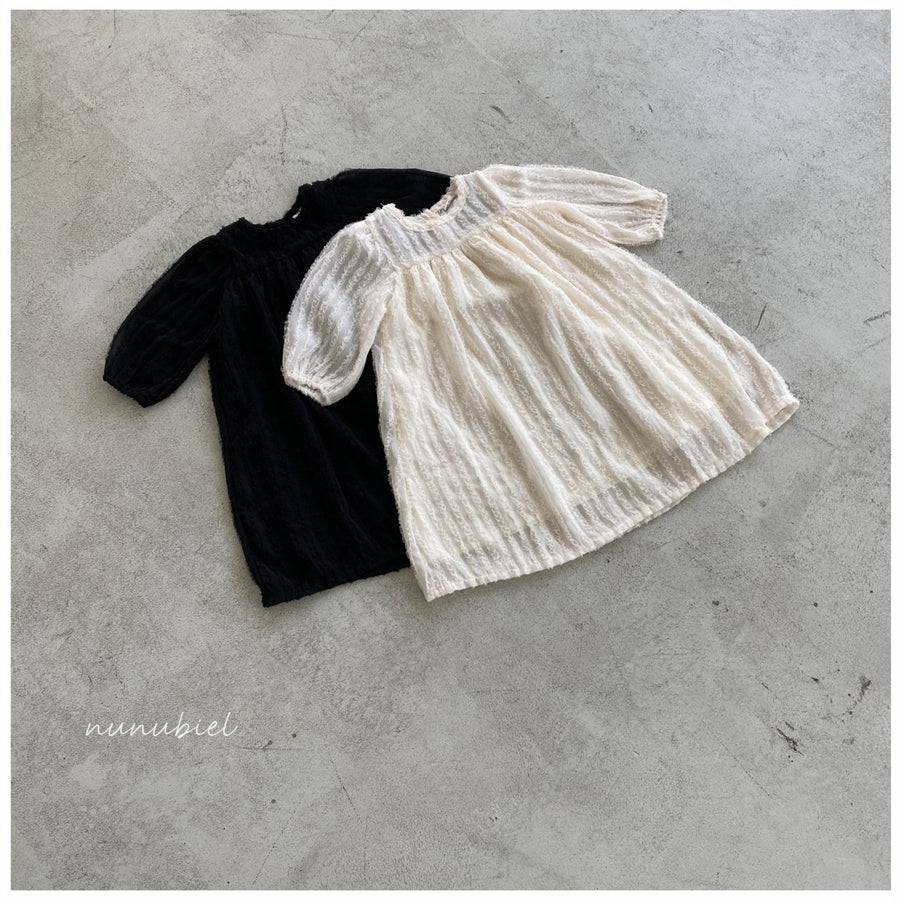 【nunubiel】 chiffon dress　