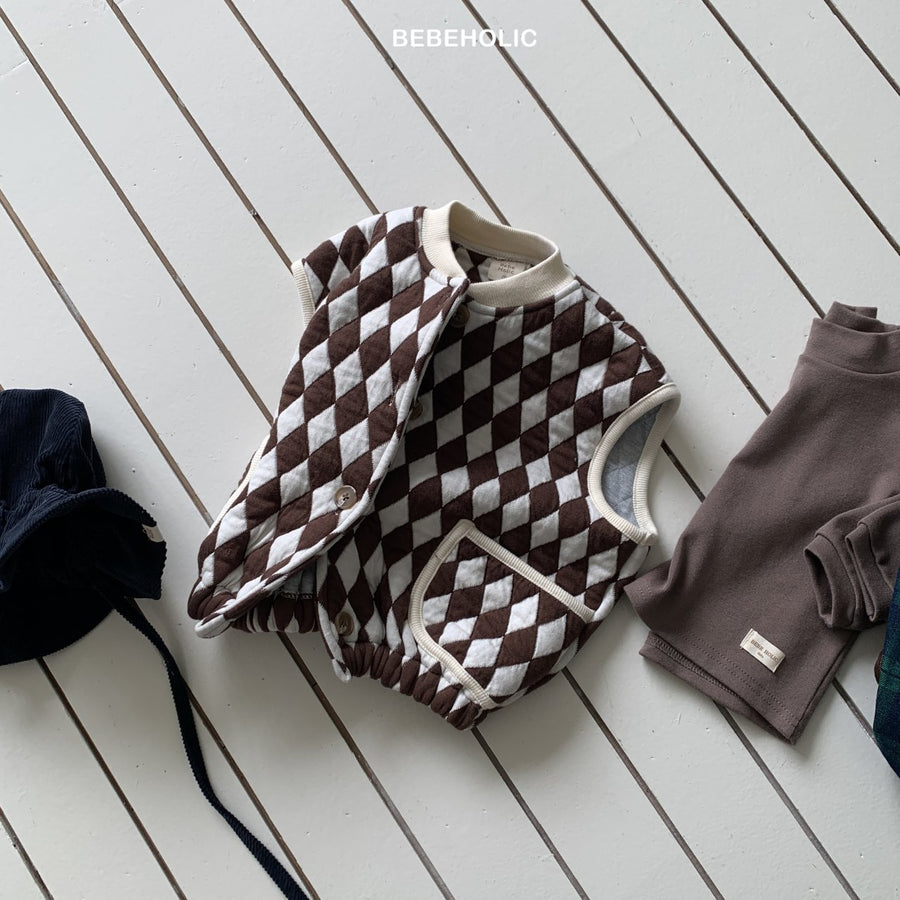【bebeholic】 Diamond Vest