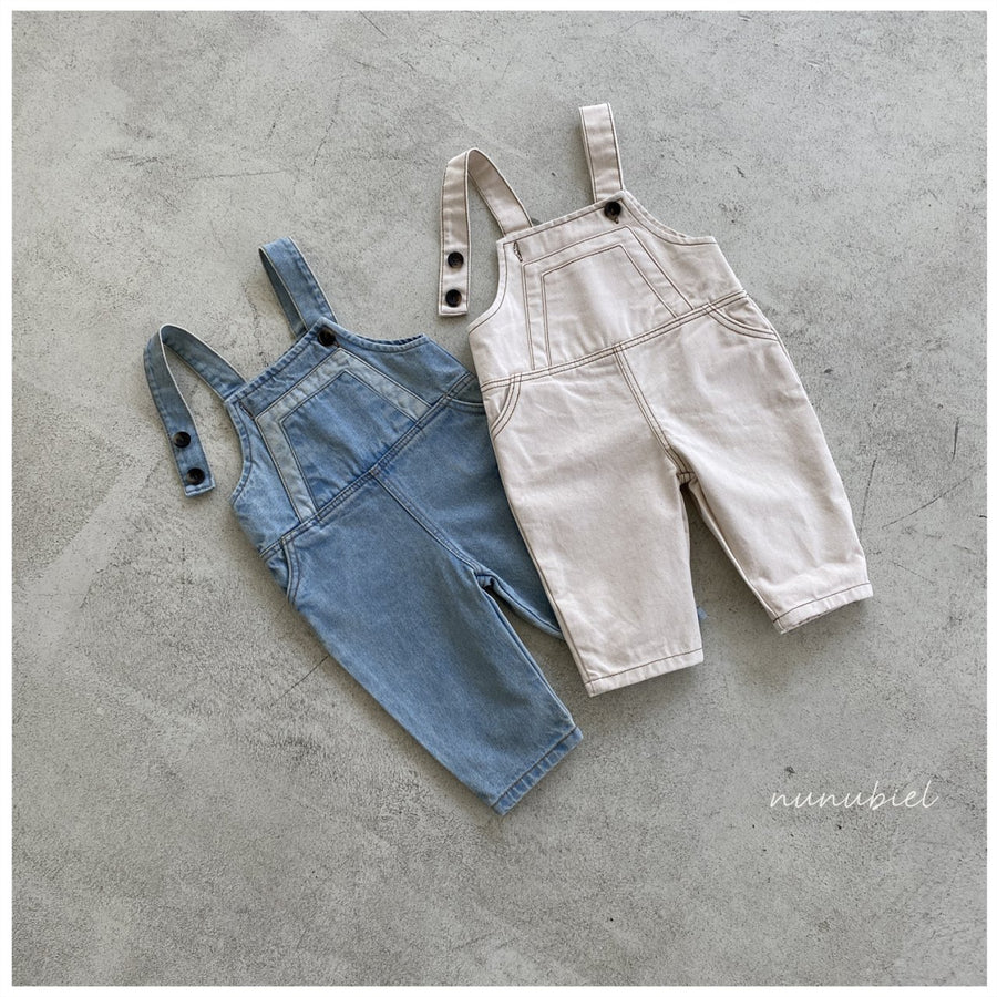 【nunubiel】 patch denim pants