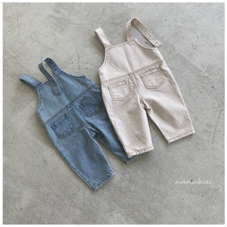 【nunubiel】 patch denim pants