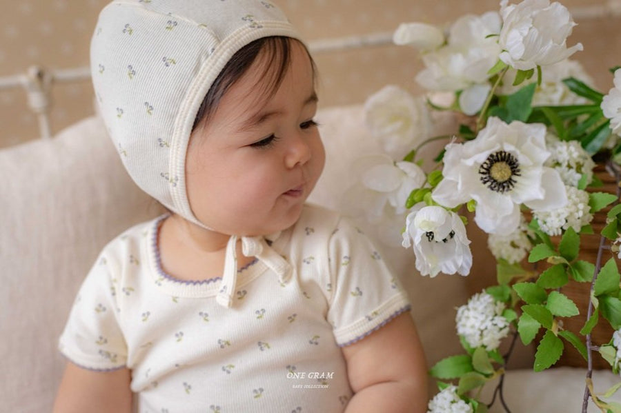 【one gram】 cherry bonnet  ※クーポン使用で表示価格よりさらに10%OFF！4月20日（日）23：59まで！クーポンコード：april10