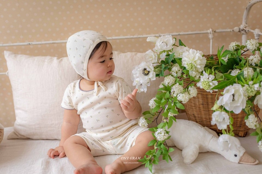 【one gram】 cherry bonnet  ※クーポン使用で表示価格よりさらに10%OFF！4月20日（日）23：59まで！クーポンコード：april10