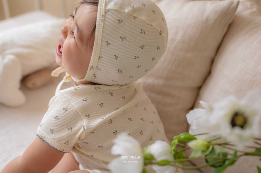 【one gram】 cherry bonnet  ※クーポン使用で表示価格よりさらに10%OFF！4月20日（日）23：59まで！クーポンコード：april10