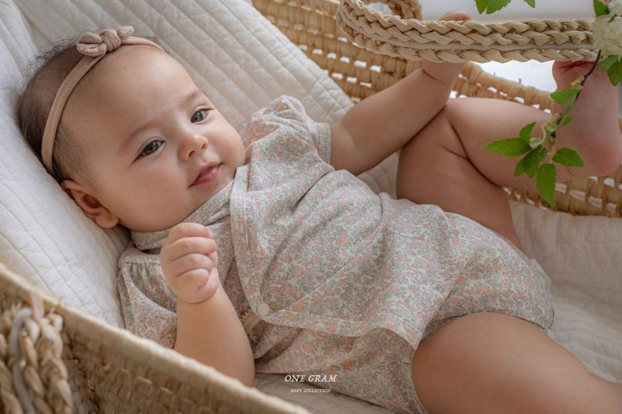【one gram】 Rico newborn suit  ※クーポン使用で表示価格よりさらに10%OFF！4月20日（日）23：59まで！クーポンコード：april10