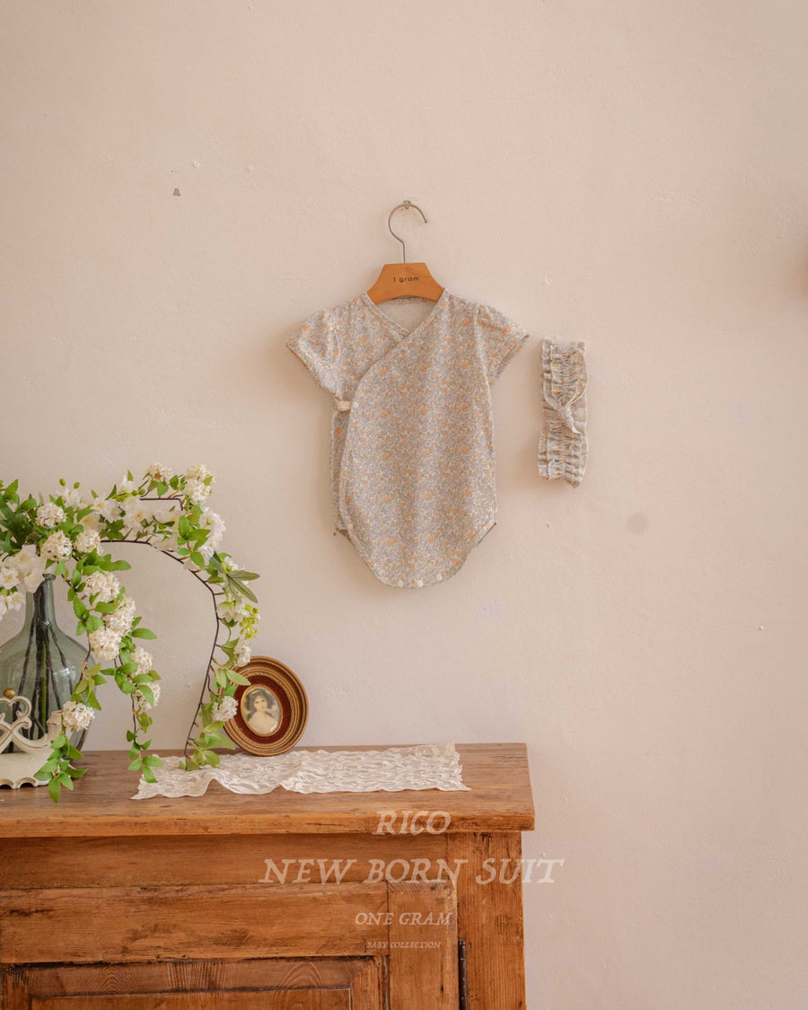 【one gram】 Rico newborn suit  ※クーポン使用で表示価格よりさらに10%OFF！4月20日（日）23：59まで！クーポンコード：april10
