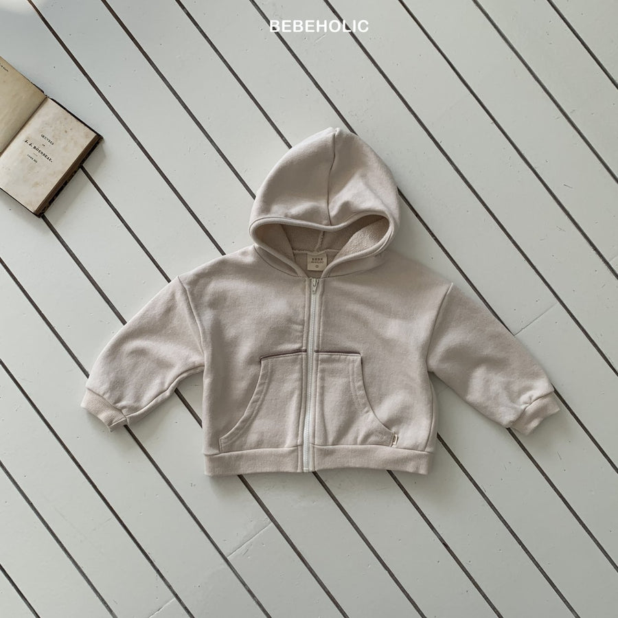【bebeholic】 Strap Hooded Jacket
