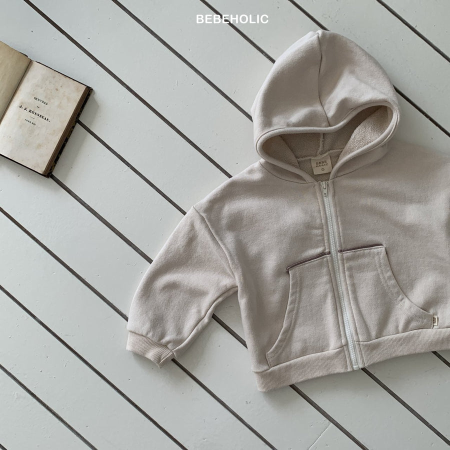 【bebeholic】 Strap Hooded Jacket