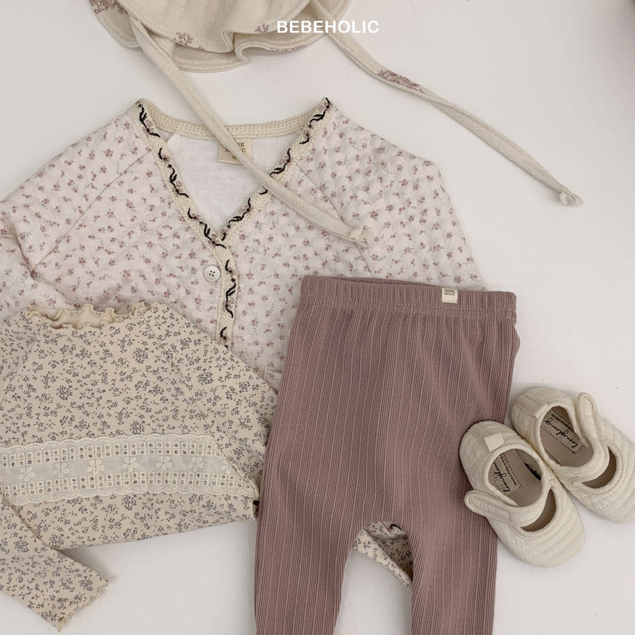 【bebeholic】 Olive foot Leggings