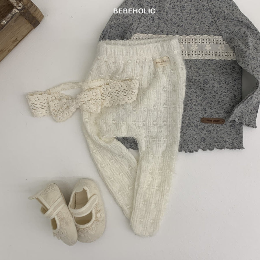 【bebeholic】 Heart Pong Leggings