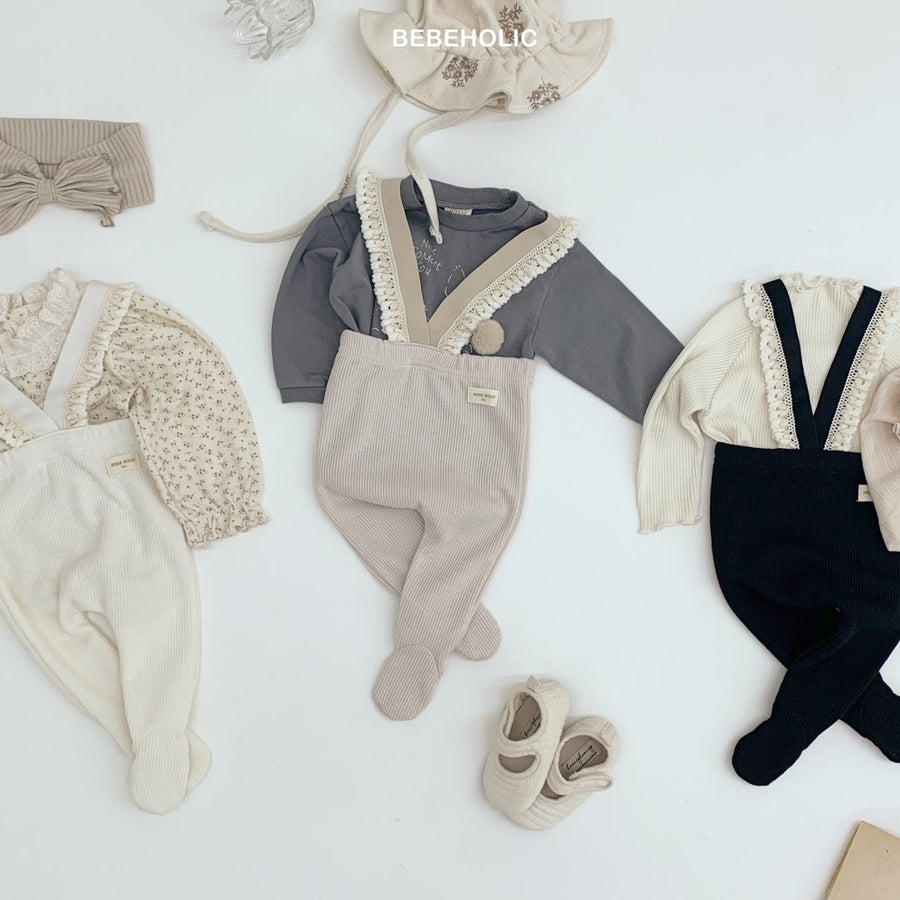 【bebeholic】 Verares foot leggings