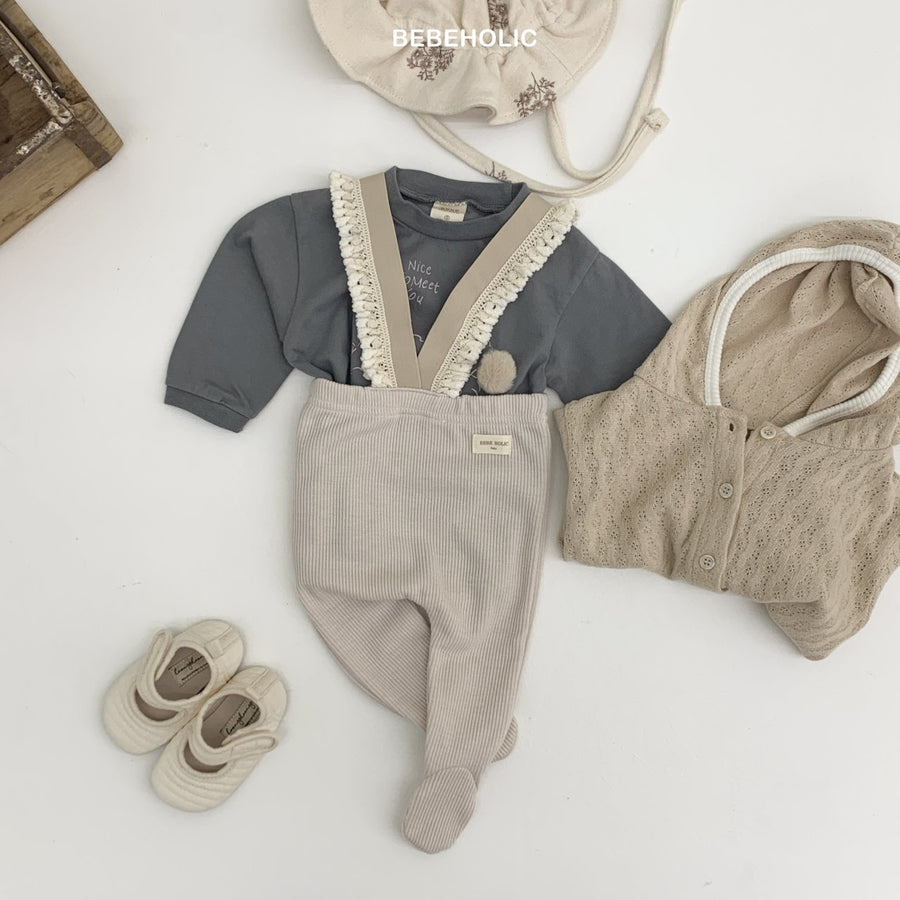 【bebeholic】 Verares foot leggings