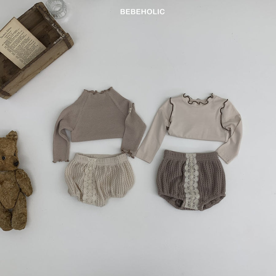 【bebeholic】 Benjamin lace Bloomer