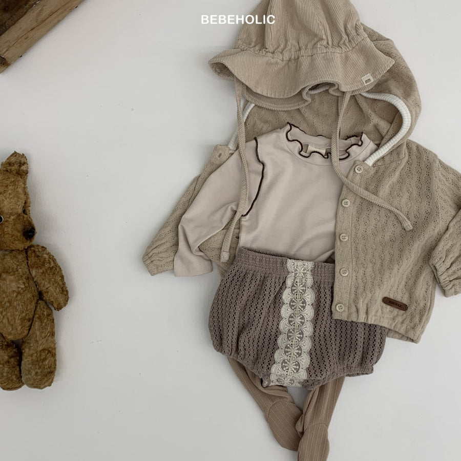 【bebeholic】 Benjamin lace Bloomer