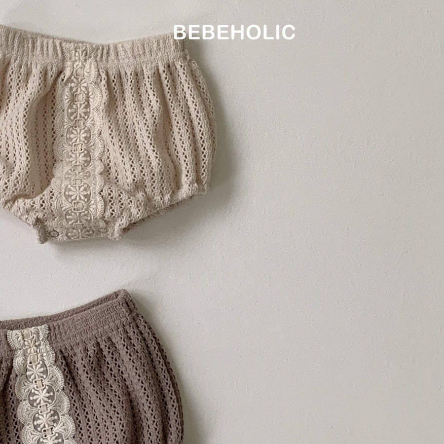 【bebeholic】 Benjamin lace Bloomer