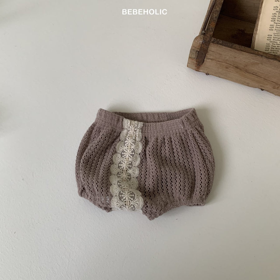 【bebeholic】 Benjamin lace Bloomer