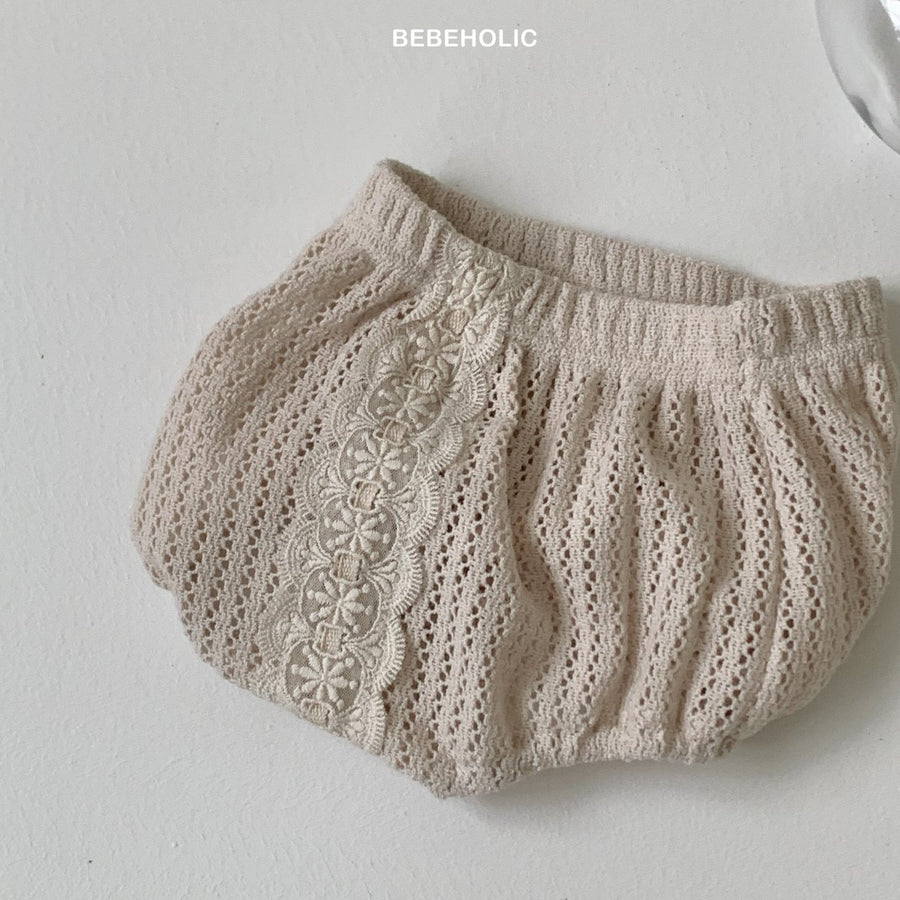 【bebeholic】 Benjamin lace Bloomer