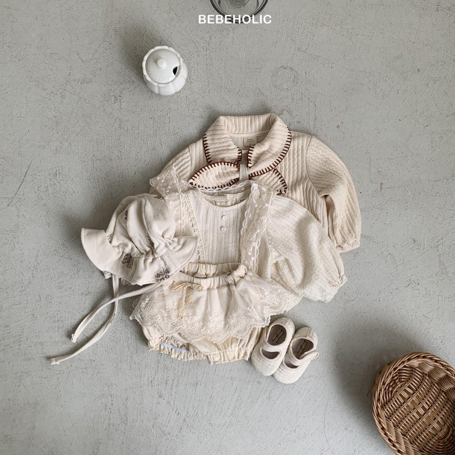 【bebeholic】 Cheese Lace Bloomer