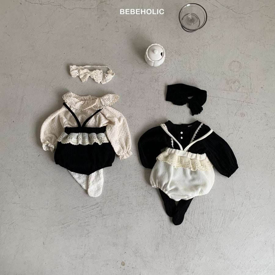 【bebeholic】 Pong Pong overall rompers