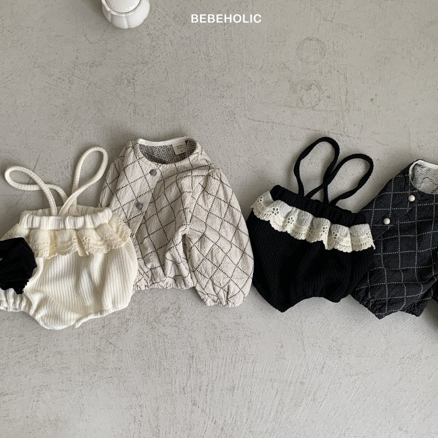 【bebeholic】 Pong Pong overall rompers