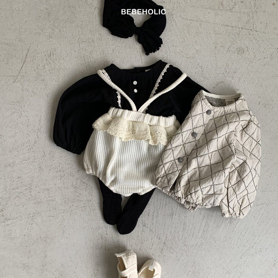 【bebeholic】 Pong Pong overall rompers