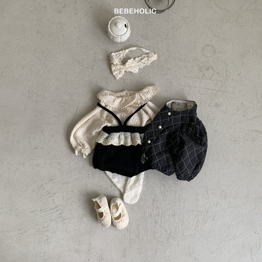 【bebeholic】 Pong Pong overall rompers