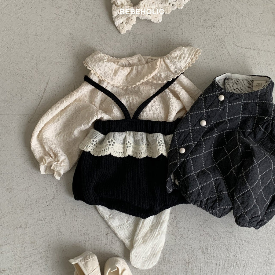 【bebeholic】 Pong Pong overall rompers
