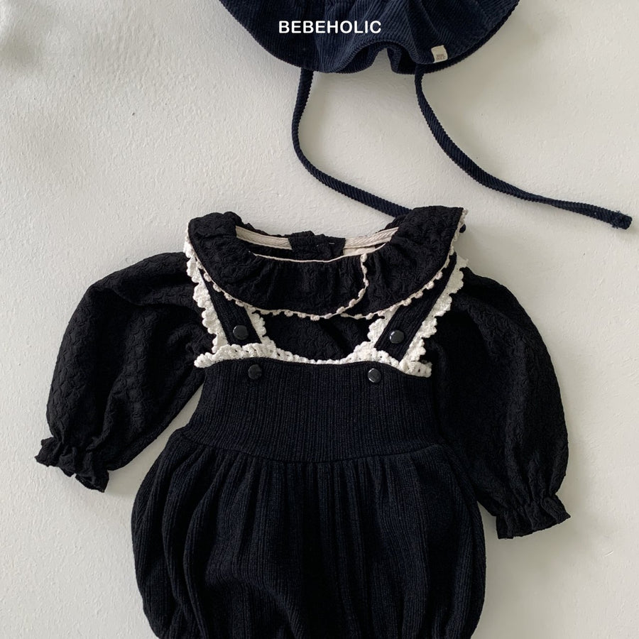 【bebeholic】 Lumi rib rompers