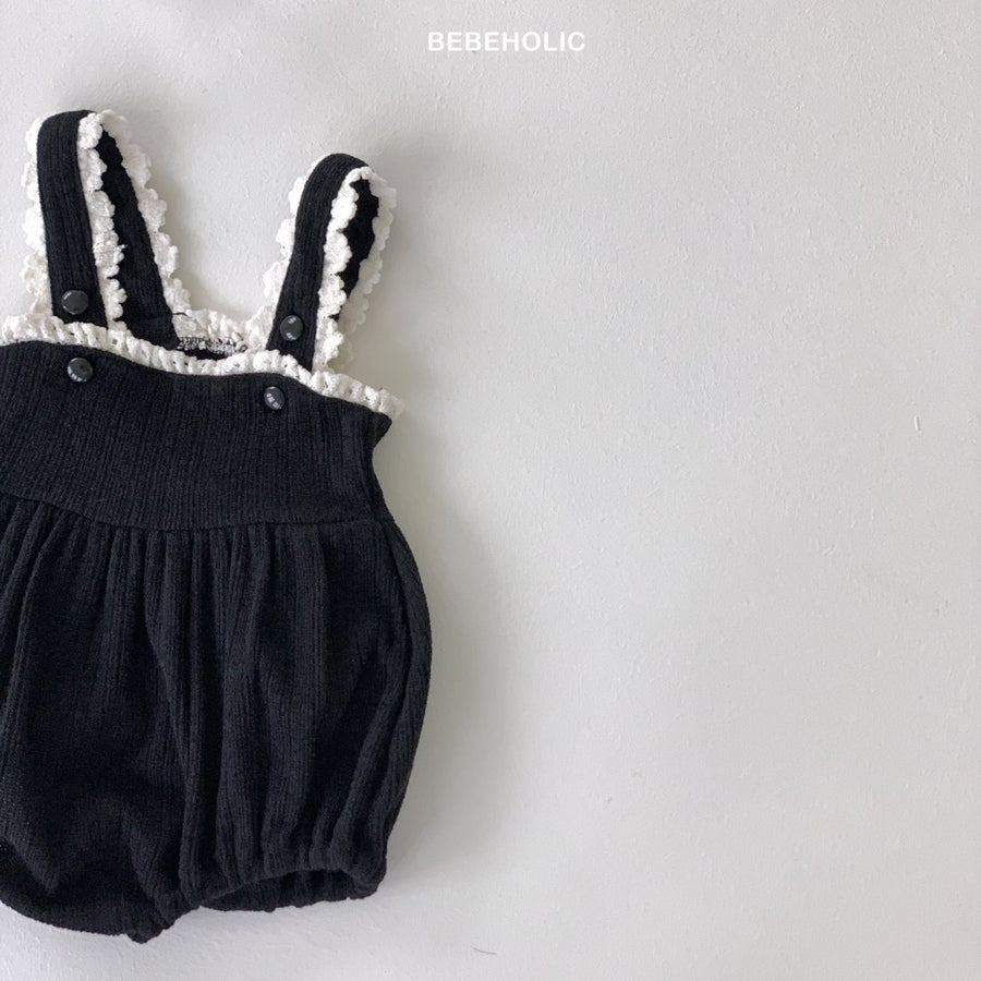 【bebeholic】 Lumi rib rompers